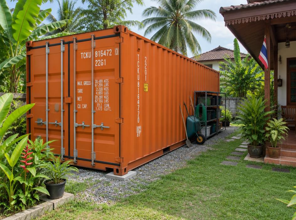 20ft Standard container view 3