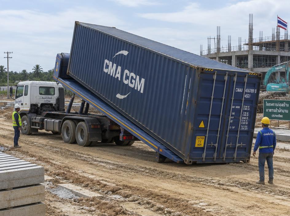 40ft Standard container view 3