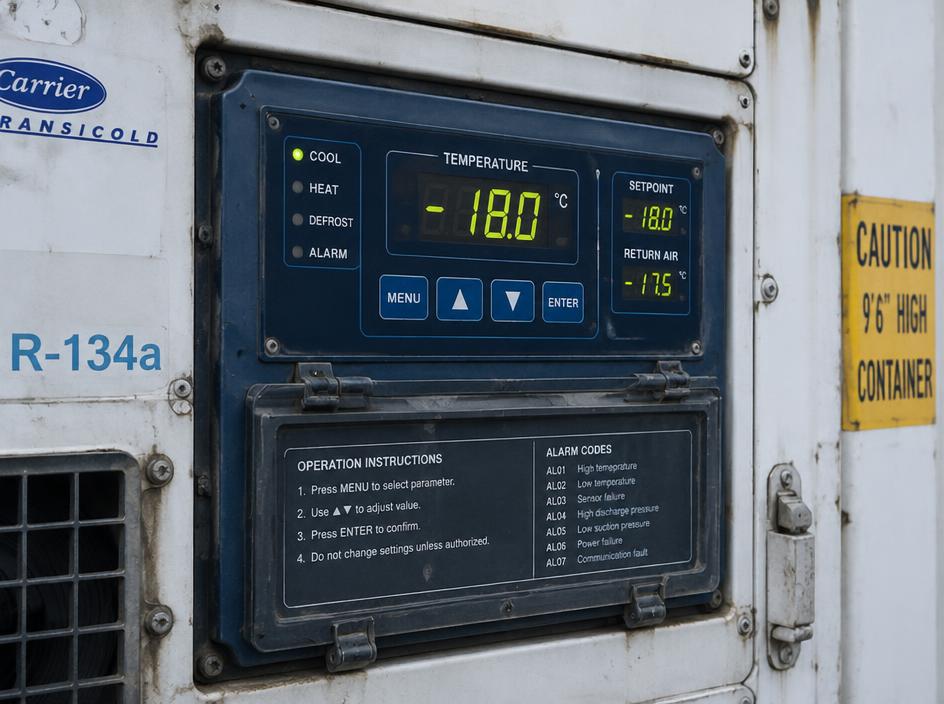 Refrigerated container view 3