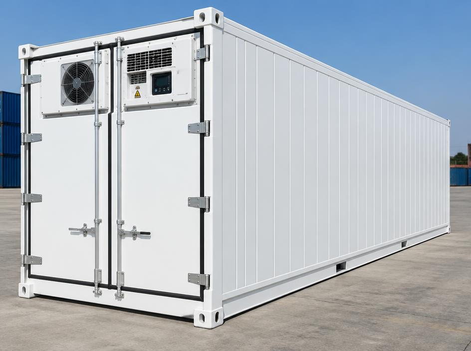 Refrigerated container view 4